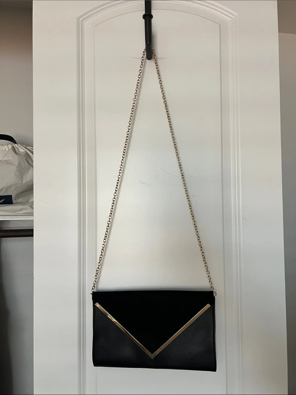 Leather/ Suede Clutch